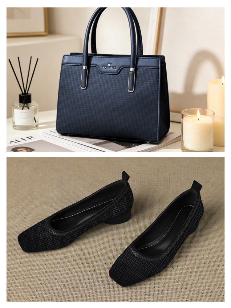 1.6mm Matte Crosshatch PU Synthetic Leather for Business Bags and Handbags