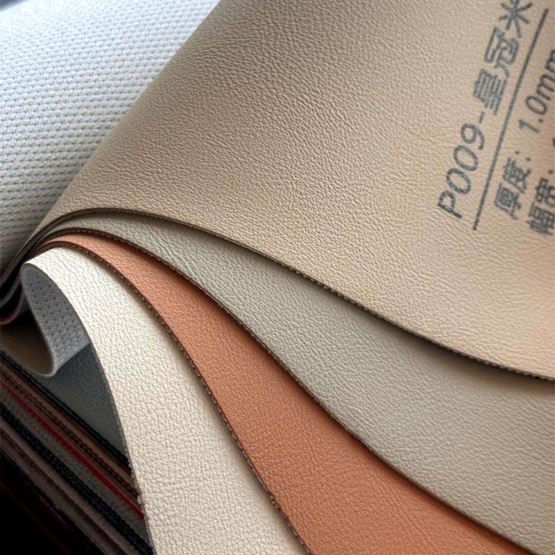 Matte Nappa Texture PVC Artificial Leather Anti-aging Vinyl For Car Interior Renovation