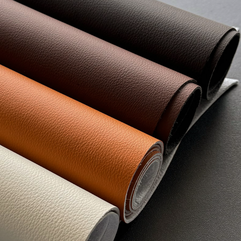 Premium 1.2mm Microfiber PU Synthetic Leather for Automotive & Furniture Upholstery