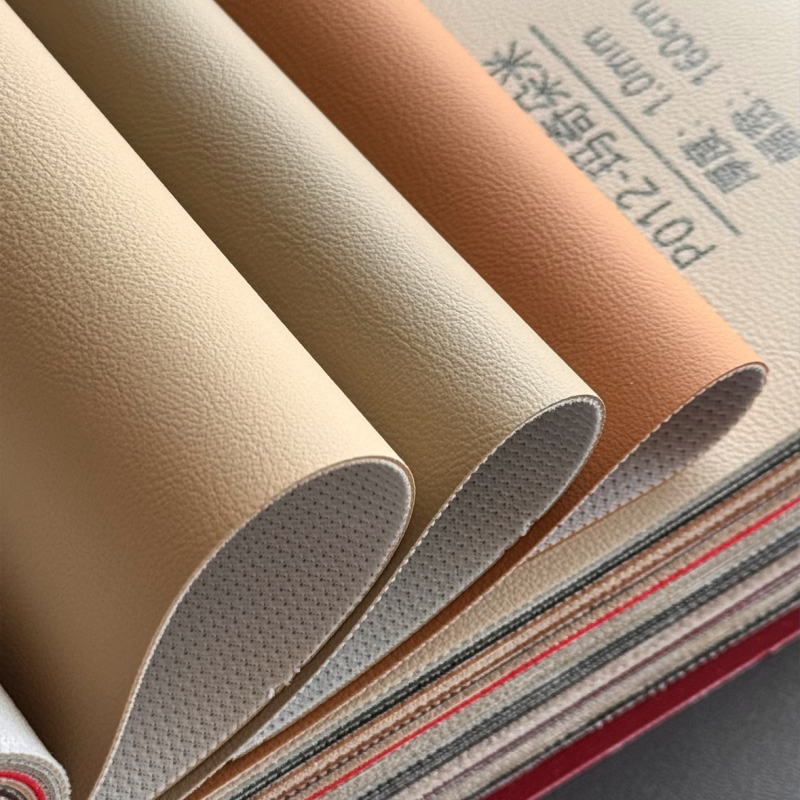 Matte Nappa Texture PVC Artificial Leather Anti-aging Vinyl For Car Interior Renovation