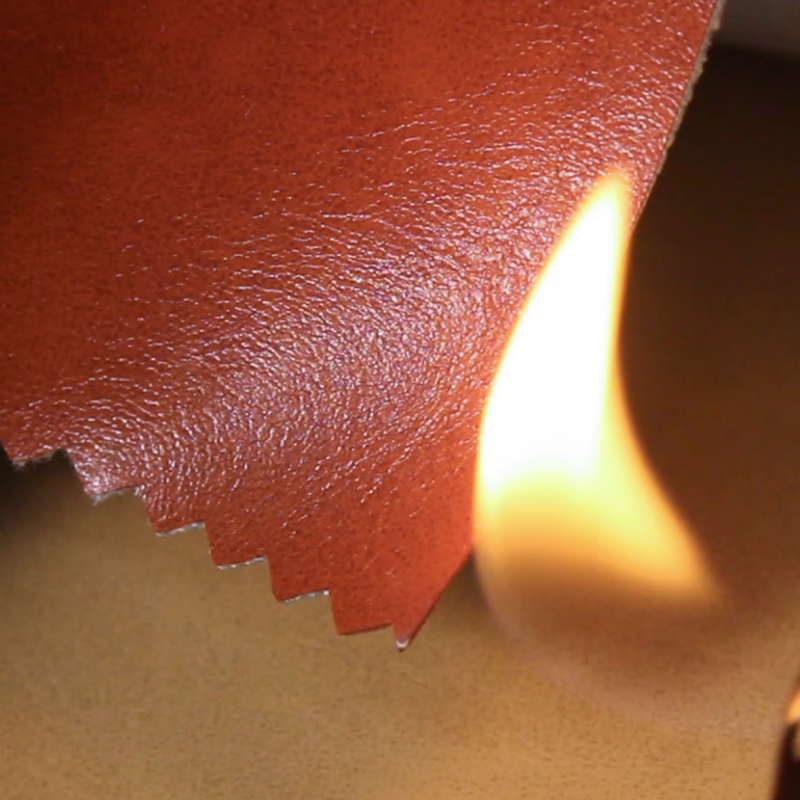 Vintage Oil Wax Full Silicone Leather Waterproof Flame Retardant Synthetic Leather for Car Interior Luggage & Marine Upholstery