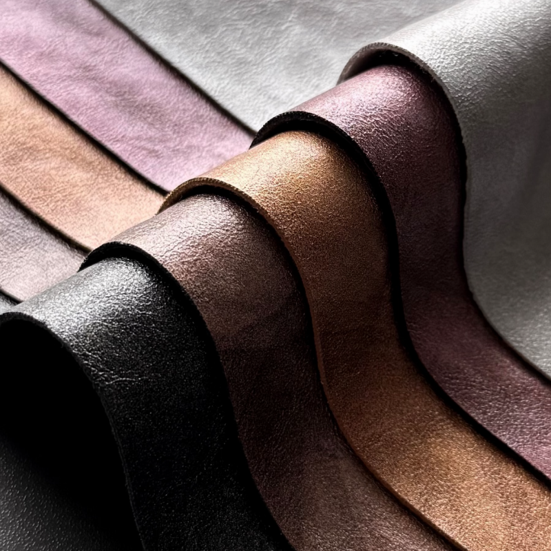 Wholesale Metallic PU/PVC Synthetic Leather for Bags and Shoes