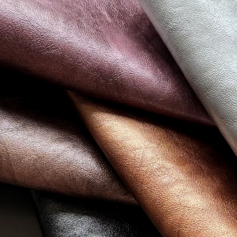 Wholesale Metallic PU/PVC Synthetic Leather for Bags and Shoes