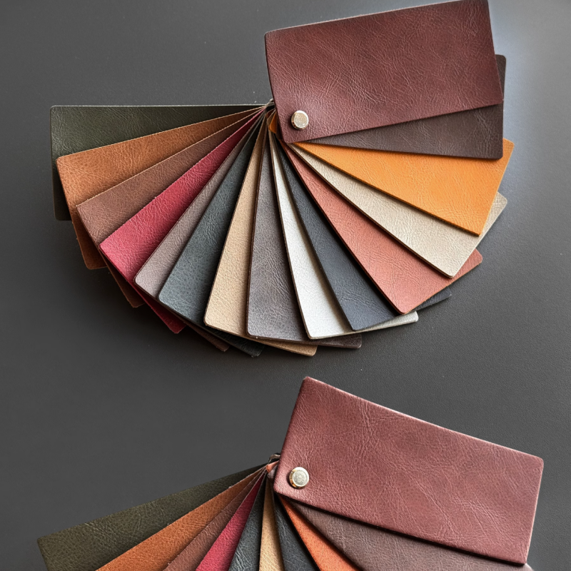 1.8mm Two-Tone Vintage PVC Artificial Leather for woven chair & camping accessories