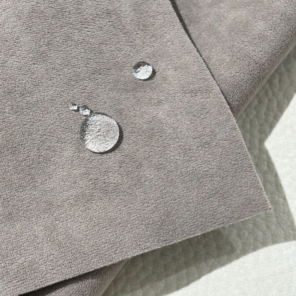 Premium Waterproof Faux Suede Synthetic Leather for Furniture Automotive Fashion