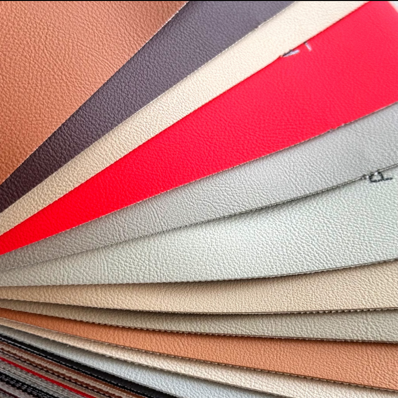 Matte Nappa Texture PVC Artificial Leather Anti-aging Vinyl For Car Interior Renovation