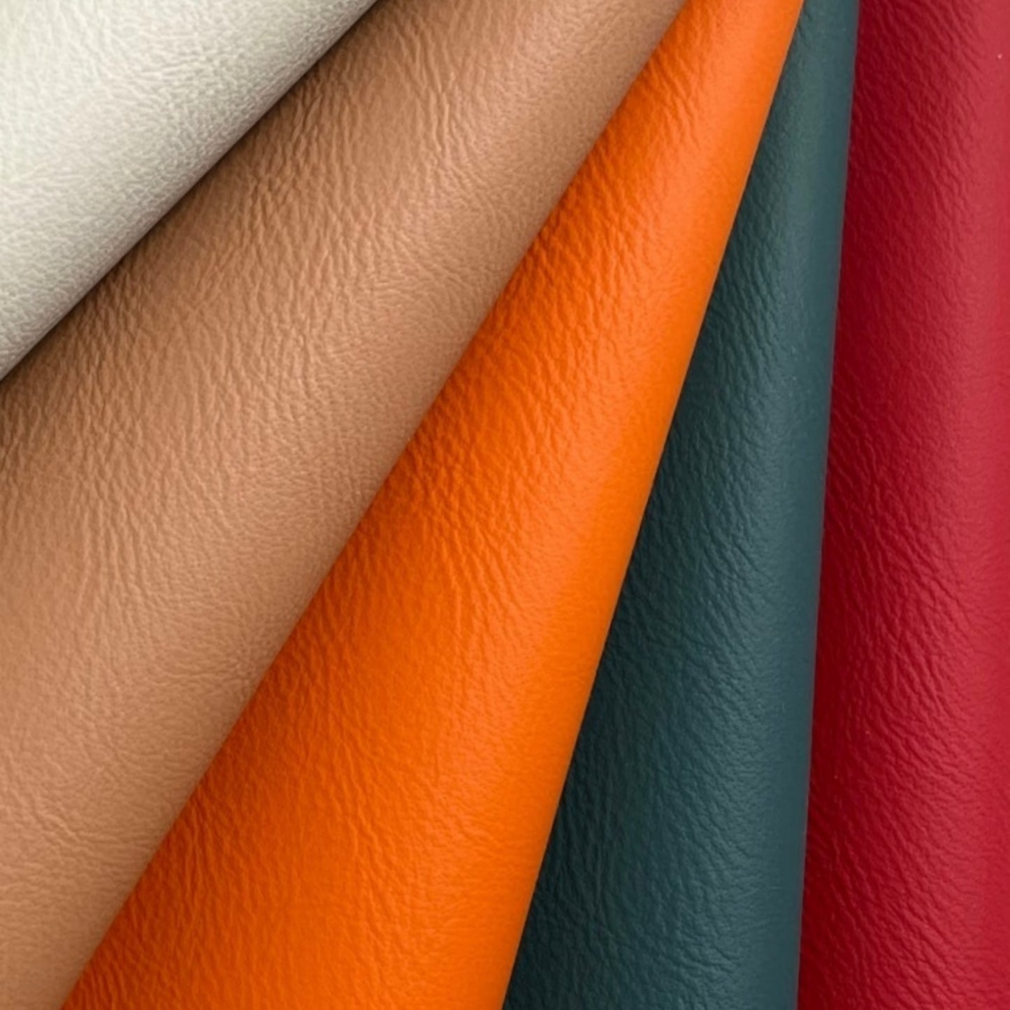 Premium Silicone Leather with Microfiber Base – Vegan Synthetic Upholstery