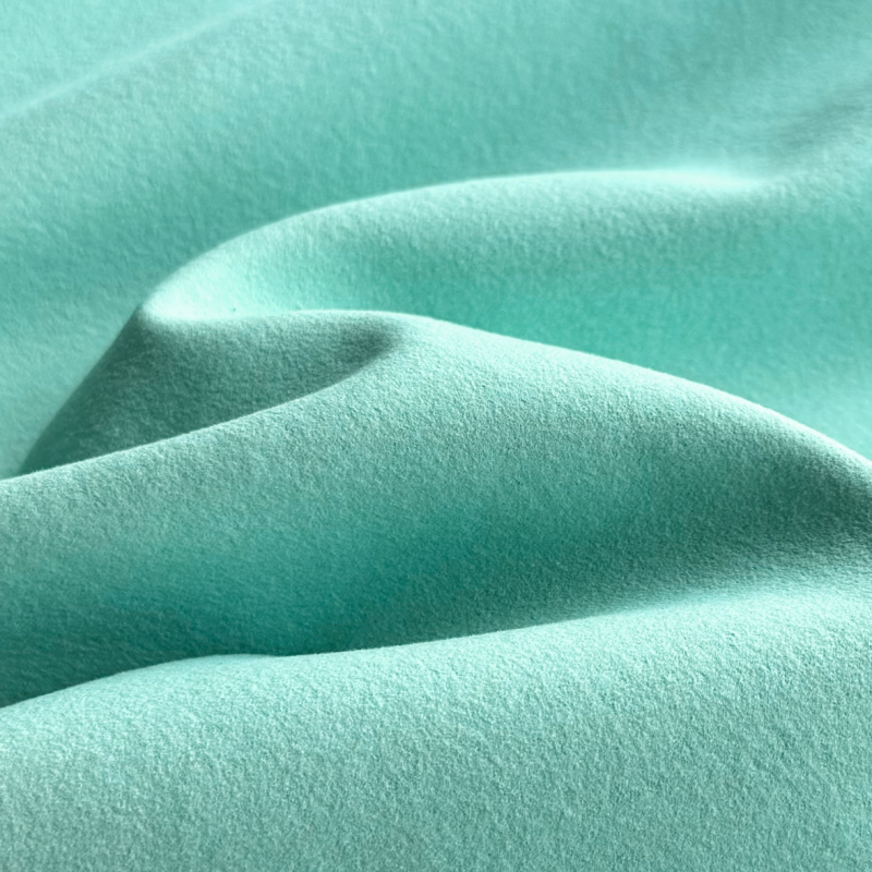 Soft Terylene Imitation Suede Fabric Tear‑Resistant for Gift Box Luggage Home Upholstery Custom Color In Stock