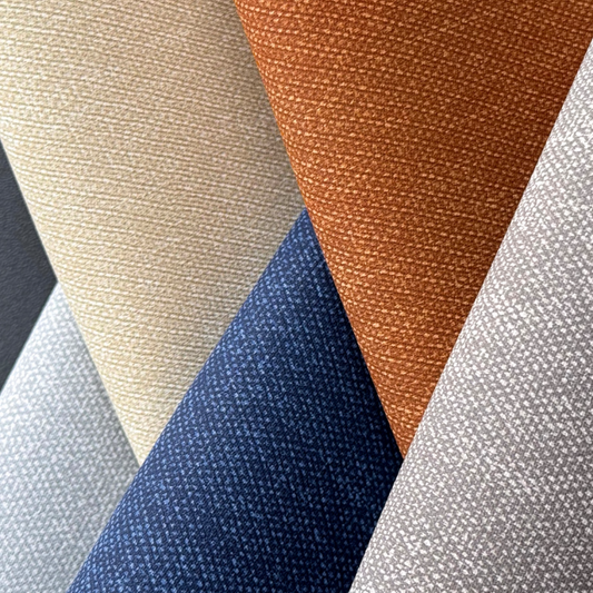 1.5mm Linen-Grain Faux Microfiber Leather Suede Backing for Furniture & Auto Upholstery