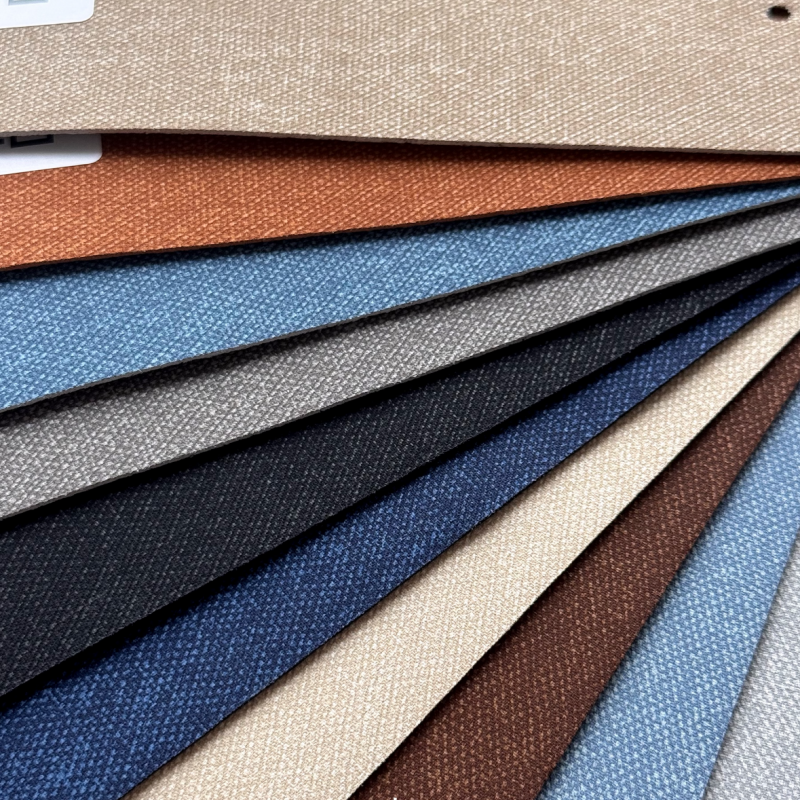 1.5mm Linen-Grain Faux Microfiber Leather Suede Backing for Furniture & Auto Upholstery