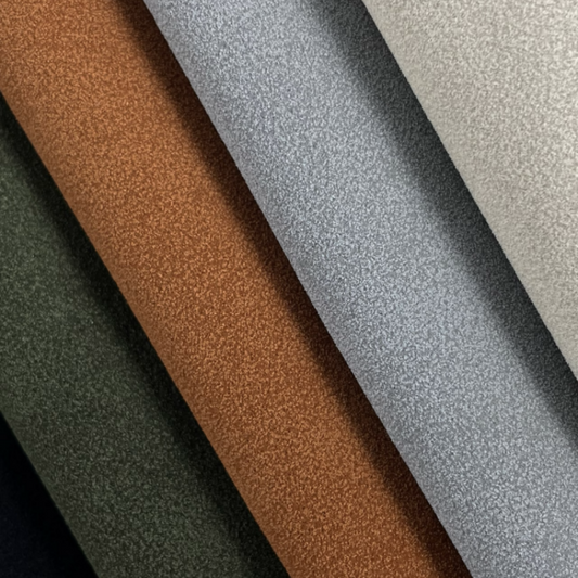Matte Granular Yungbuck Synthetic Leather Anti-Pilling Scratch Resistant for Furniture Auto Upholstery