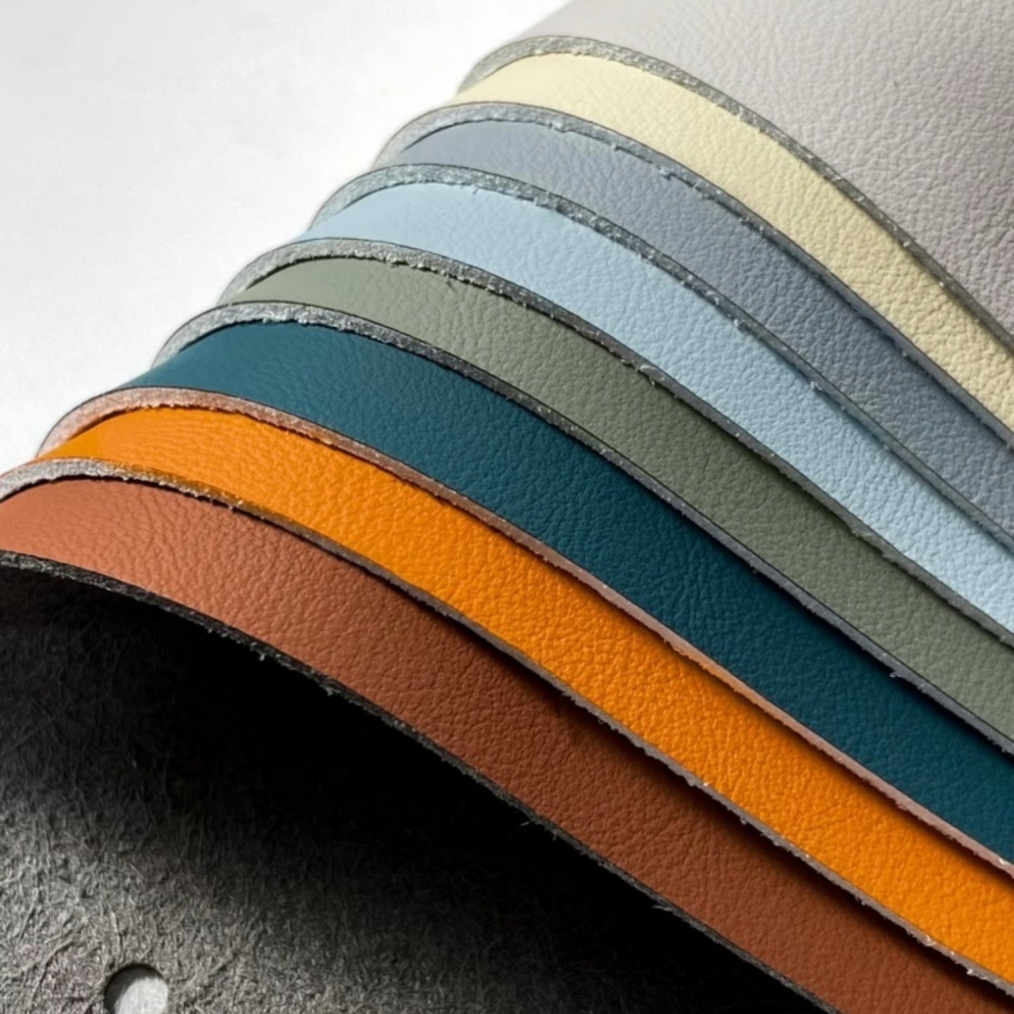 Premium Silicone Leather with Microfiber Base – Vegan Synthetic Upholstery