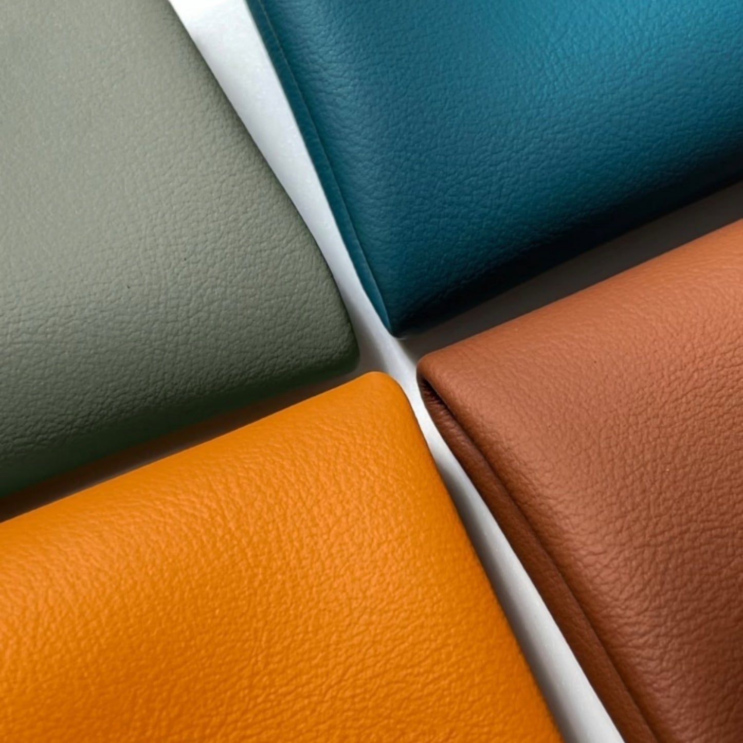 Premium Silicone Leather with Microfiber Base – Vegan Synthetic Upholstery